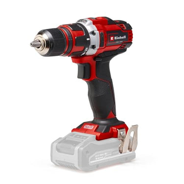 Einhell Akku-Bohrschrauber TE-CD 18/40 Li-Solo Power X-Change (Lithium-Ionen, 18 V, Nm max. Drehmoment auf 21 Stufen, 2-Gang-Getriebe zum Bohren + Schrauben, Drehzahl-Elektronik, LED-Licht) im Sale